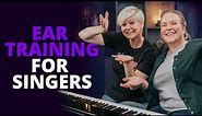 Vocal Lesson: Ear Training for SINGERS (Sing-a-long practice)
