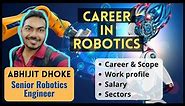 Career in Robotics | How to become Robotics Engineer | Scope, Salary, Best Sectors, Demand