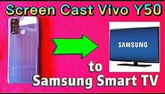 how to connect Vivo phone with samsung smart TV