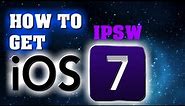 How to get iOS 7 Beta 1 IPSW firmware for ANY device!