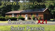 SunPower X21 9kW PV Solar Panels