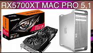 Mac Pro 5,1 RX5700XT with Bootscreen, OpenCore and Catalina with benchmarks.