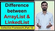 ArrayList vs LinkedList in Java - Which Should You Use ?