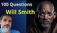 100 English questions with celebrities. | Learn English with Will Smith.