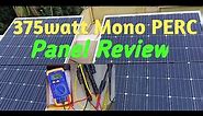 Vikram Solar 375 Watt Mono PERC Panel Review| 375 Watt Mono PERC Panel Unboxing| 375w Mono Panel 24v