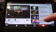 PS Vita YouTube App - Full Walkthrough and review