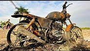 Full restoration REBEL 1000cc 60year old motorcycle antique