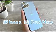 iPhone 13 Pro Max Sierra Blue Unboxing