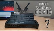 Epson WorkForce DS 310 Portable Sheet-fed Document - ADF | Explained working Features & Installation