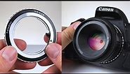 Nikon F to Canon EF Lens Adapter - A Closer Look