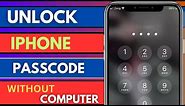 Unlock IPhone IOS 17 2024|How To Unlock IPhone Passcode Without Computer|Unlock Lock Iphone Passcode