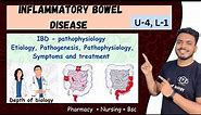 inflammatory bowel disease || inflammatory bowel disease pathophysiology || ibd pathophysiology