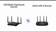 NETGEAR RAX50 vs. ASUS RT-AX3000 WiFi 6 Router Comparison