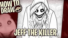 How to Draw JEFF THE KILLER (Creepypasta) | Narrated Easy Step-by-Step Tutorial