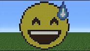 Minecraft Tutorial: How To Make A Nervous Emoji