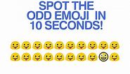 AHA! Quiz: Spot the odd emoji in 10 seconds