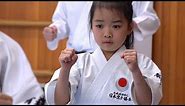 Karate kids basic training! (Aomori, Japan）