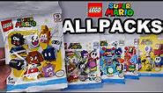 LEGO Super Mario Opening ALL 1 - 5 Character Pack Series...