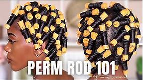 HOW TO GET THE PERFECT PERM ROD SET EVERY TIME! *IN-DETAIL* PERM ROD 101 SERIES EP 1