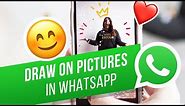 Add Emoji, Text and Draw on Photos in WhatsApp