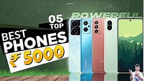 Top 5 Best Smartphone Under 5000 in September 2023 | Best Entry-Level Phone Under 5000 in INDIA 2023