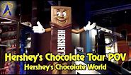 Hershey's Chocolate Tour POV at Hershey's Chocolate World in Pennsylvania