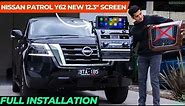 12.3" ANDROID DISPLAY FOR THE Y62 Patrol/Armada (FULL INSTALLATION).