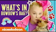BowBow's Tricks + What's in BowBow's Doggie Bag 🐶 JoJo Siwa | #NickStarsIRL