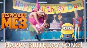 Despicable Me 3 Birthday Song | Minions and Gru sing Happy Birthday!