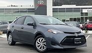 Gray 2018 Toyota Corolla LE Review - Kelowna Toyota