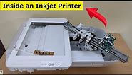 Inside an All-in-One Inkjet Printer | What's inside a printer | Different Parts of Printer |in Hindi