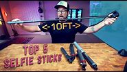Top 5 Selfie Sticks for GOPRO or any Action Cameras! 👏