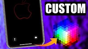 CREATE CUSTOM COLORED IPHONE BORDER FOR IPHONE / + RANDOM SHORTCUT FOR USERS WITH A HOME BUTTON
