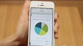 The SurveyMonkey App for iPhone® and iPad®