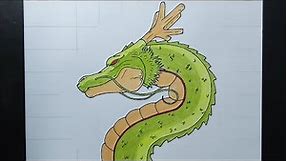 How to draw a Dragon ( Shenron )