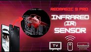 RedMagic 9 pro Infrared Sensor | IR Blaster | Remote Controller for TV, Air conditioners