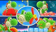 Poochy & Yoshi’s Woolly World - All Transformations Gameplay