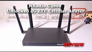 NRadio C4800 Unlocked 4G LTE Cellular Router REVIEW