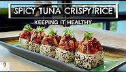 Making Spicy Tuna Crispy Rice With Toshiba Low Carb Rice Cooker