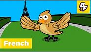 "Alouette French Nursery Rhyme" Learn French with BASHO & FRIENDS