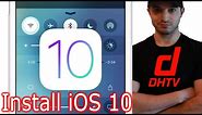 How To install iOS 10 Now iPhone or iPad