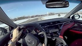 2018 Toyota Camry XSE V6 - POV Test Drive & Walkaround (Binaural Audio)