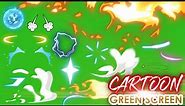 Cartoon Green Screen (4K Effects / Free Download Link)