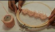 Easy Needle Lace: Edges & Borders Tutorial | (DIY, Step-by-Step)