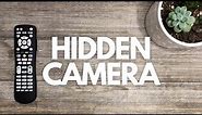 Remote Control with Hidden Camera Wireless | Portable Mini Spy Camera for Home Security