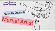 How to Draw a Martial Artist - Illustration Live with Frank Rodgers