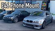 BEST E46 Phone Mount! *Unboxing & Install*