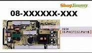 TV Part Number Identification Guide for RCA Power Supply Unit (PSU) Boards