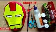 How to make IRON MAN Mask easy | AVENGERS Mask