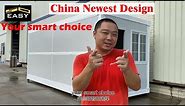 China Newest Design Foldable Flat Pack Container House collapsible type portable container home